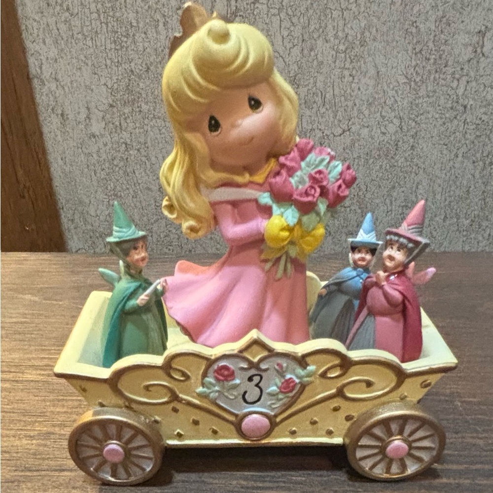 Precious Moments Disney Showcase birthday train